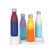 Eco-Friendly Coating Double Wall 17Oz Vacuum Water Bottle With Stainless Steel Lid